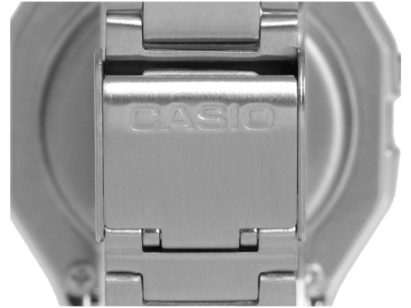 Imagem de Relógio Unissex Casio Digital Resistente à Água  A158WA-1D Prata