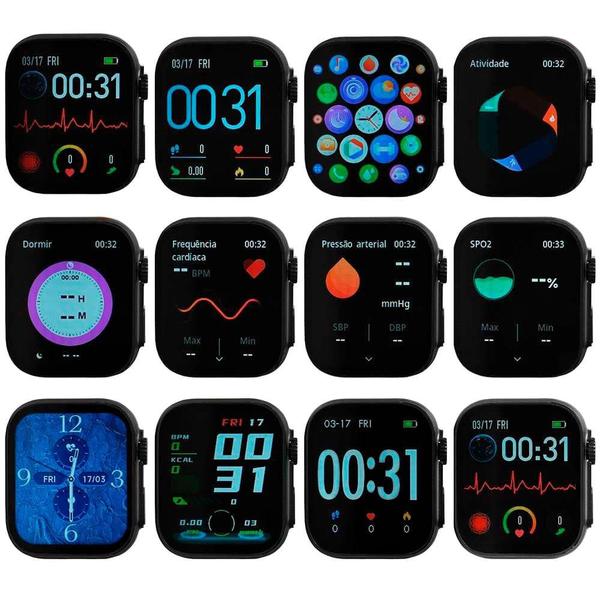 Imagem de Relógio Unissex Smartwatch Tuguir Preto TGS36002