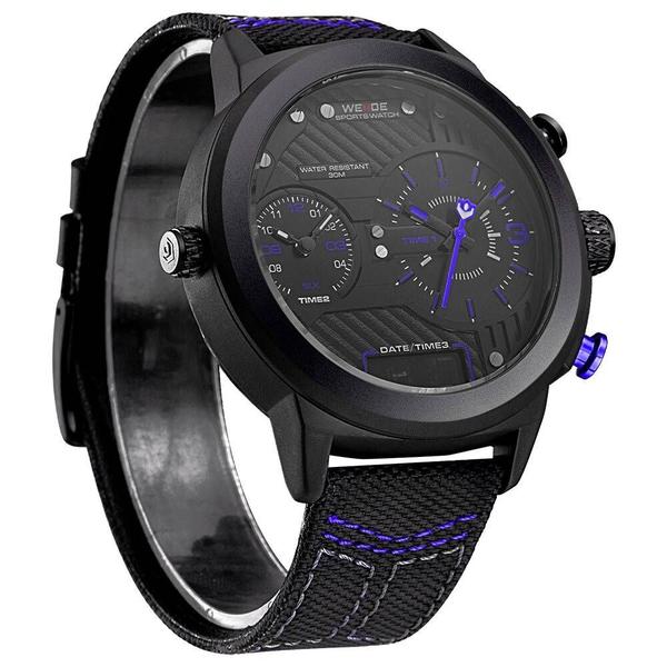 Imagem de Relógio Weide Masculino Ref: Wh6405b A10614 Anadigi Oversized Black