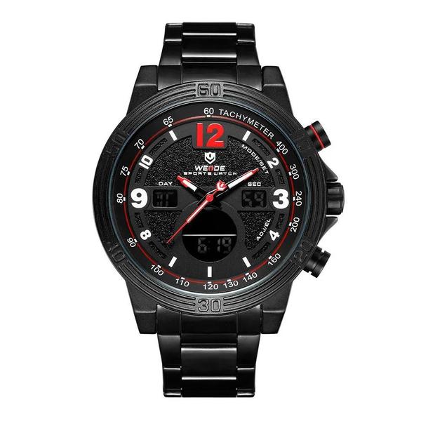 Imagem de Relógio Weide Masculino Ref: Wh6908b A10428 Anadigi Black