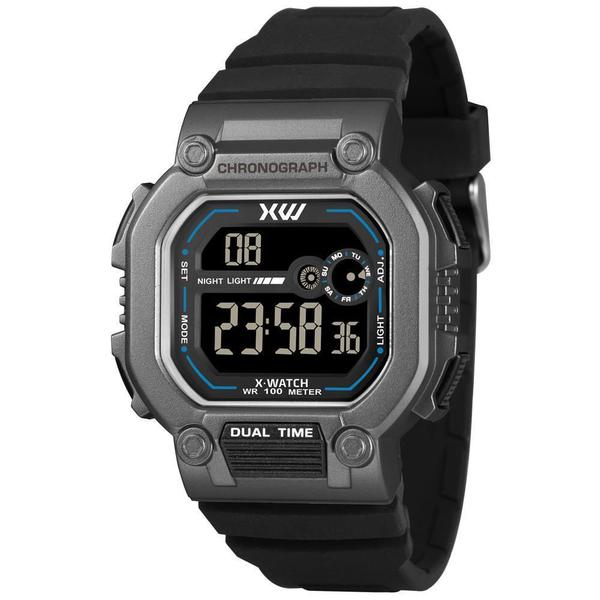 Imagem de Relógio X-Watch Masculino Ref: Xgppd188 Pxpx Retangular