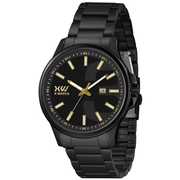 Imagem de Relógio X-Watch Masculino Xmns1009 P1Px Esportivo Black