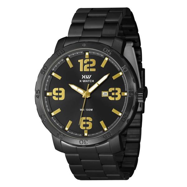 Imagem de Relógio X-Watch Masculino Xmns1010 P2Px Esportivo Black