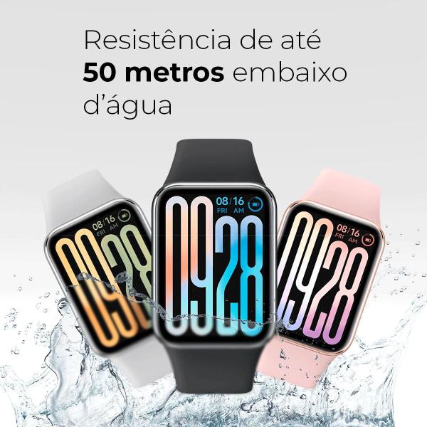 Imagem de Relógio Xiaomi Smart Band 9 Pro Tela de Amoled 1,74'' GPS 5 ATM LED Duplo Global Original Com Correia