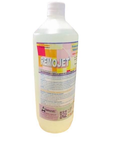 Remojet Removedor De Cerais Naturais/Acrilica Quimiart 1L Imagem de Remojet Removedor De Cerais Naturais/Acrilica Quimiart 1L