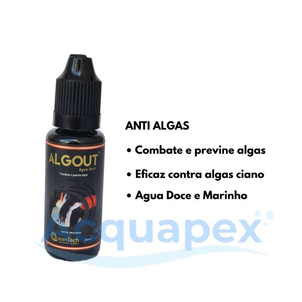 Imagem de Removedor de Algas Algout 20ml - Anti Algas