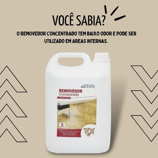 Imagem de Removedor de Cera para Pisos Laminados e Vinilicos 5L W&W