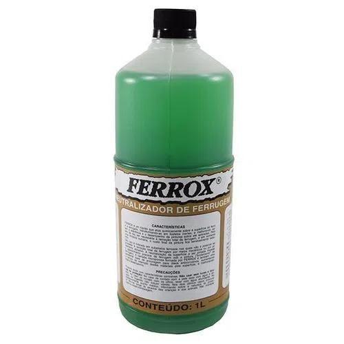 Removedor de ferrugem 1l ferrox Imagem de Removedor de ferrugem 1l ferrox