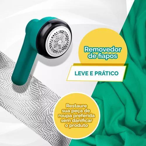 Imagem de Removedor de Fiapos e Pelos de Roupas: Papa Bolinha Elétrico Recarregável