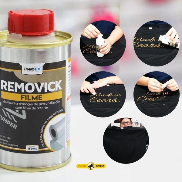 Imagem de Removedor de Filme para Tecidos Removick 150ML Transfix