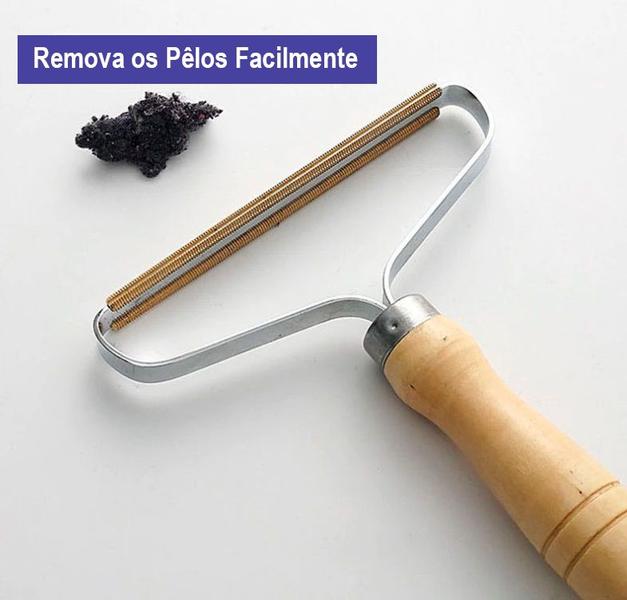 Imagem de Removedor De Pelos Portátil Roupa Tira Bolinhas E Fiapos