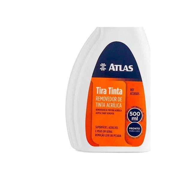 Imagem de Removedor De Tinta Acrilica Spray Tira Tinta Atlas 500Ml.