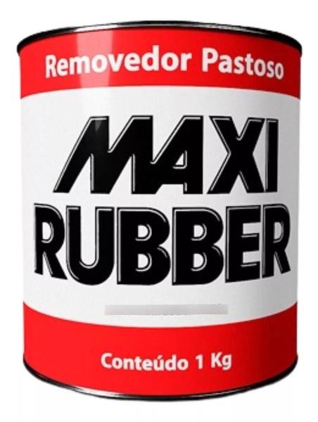 Imagem de Removedor De Tinta Pastoso 1kg Maxi Rubber