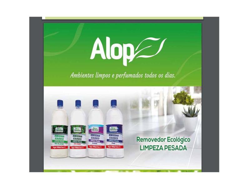 Imagem de Removedor Ecológico Limpeza Pesada Sem Cheiro 1l Alop Aromas