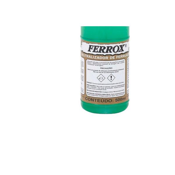 Removedor Ferrugem Ferrox 500 Ml Imagem de Removedor Ferrugem Ferrox 500 Ml