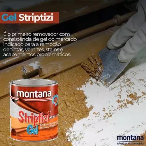 Imagem de Removedor Tintas Verniz Texturas Striptizi Gel 3,6l E Pincel