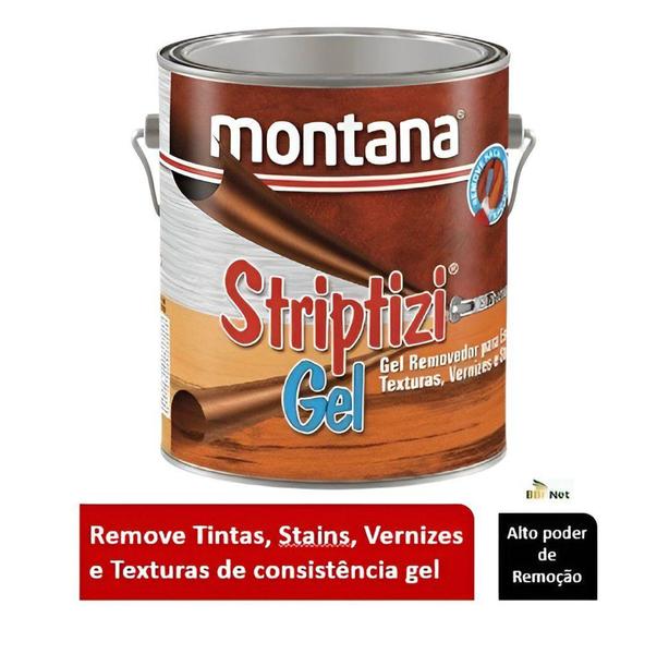 Imagem de Removedor Tintas Verniz Texturas Striptizi Gel 4 Kg Montana