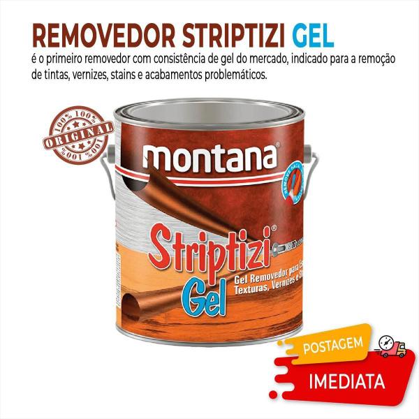 Imagem de Removedor Tintas Vernizes Texturas Striptizi Gel 4Kg Montana