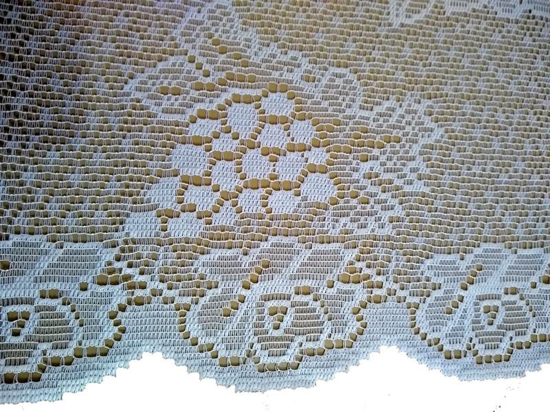 Renda Litúrgica Branca O Cordeiro Jhs 30 Cms Larg Com 10 Mts - Vidigal Imagem de Renda Litúrgica Branca O Cordeiro Jhs 30 Cms Larg Com 10 Mts