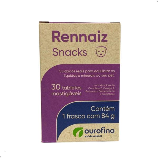 Imagem de Rennaiz Snacks p/ Cães  c/ 30 Tabletes 84g - Ouro Fino