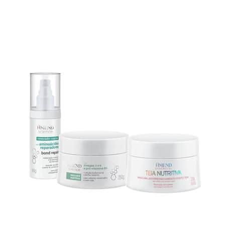 Renovador Science + Máscara Nutritiva Science + Máscara Nutritiva Efeito Teia - Amend
