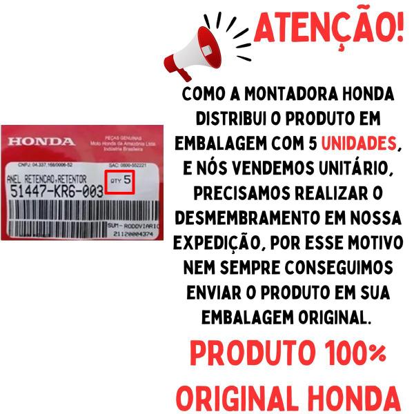 Imagem de Rententor Bengala+guarda Pó+travas Xr200 Crf230 Nx350-2kits 