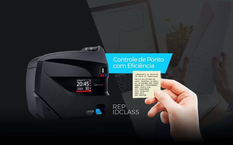 Imagem de REP iDClass BIO PROX - Biometria, RFID e Senha - Inmetro