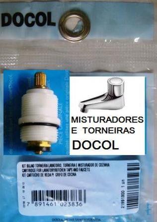 Imagem de Reparo Bujão Torneira Misturador Docol Lavatório Cozinha ABS - 21991300