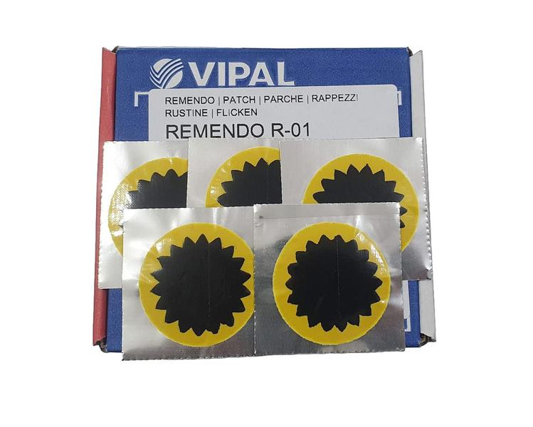 Imagem de Reparo Camara Ar Bicicleta Vipal Estrela R-01 Diâmetro 40mm c/120 Unidades