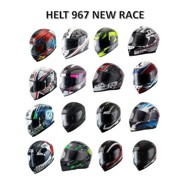 Imagem de Reparo Capacete Helt 967 New Race Original