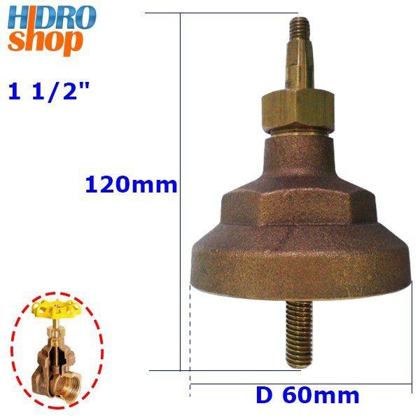 Reparo Castelo Registro Gaveta Bruto Deca 1.1/2" - 4307652 Imagem de Reparo Castelo Registro Gaveta Bruto Deca 1.1/2" - 4307652