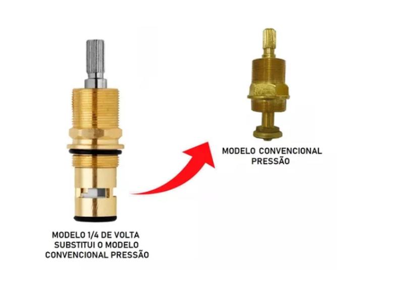 Imagem de Reparo Conversor Registro Pressao Fabrimar Em 1/4 De Volta