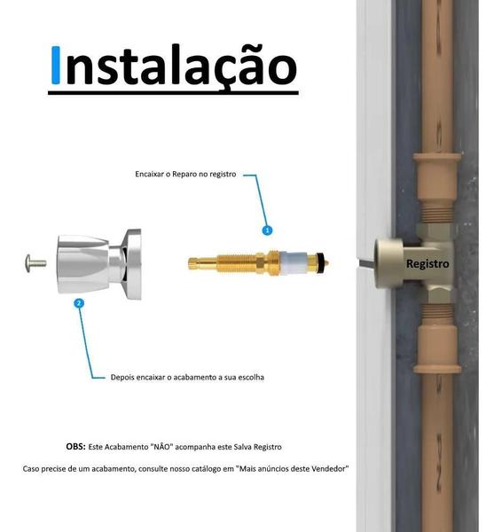 Imagem de Reparo De Registro Pressão ( Chuveiro ) Mvs Padrão Deca