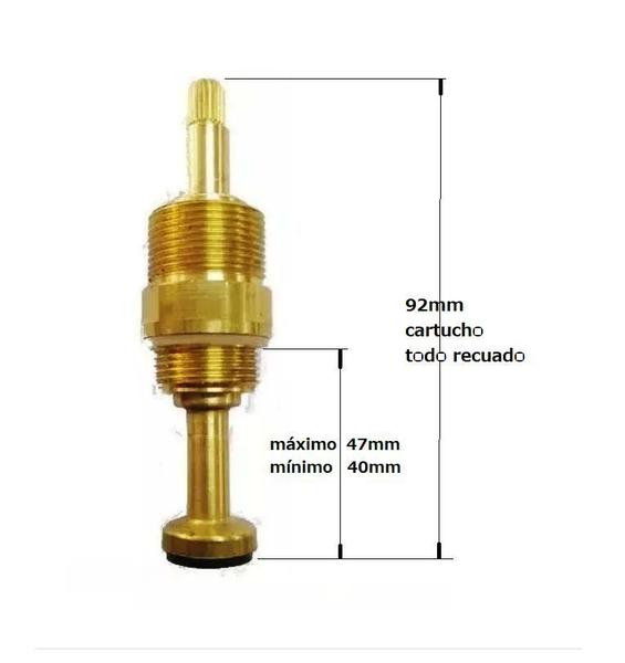 Imagem de Reparo Registro Pressão Docol Dry Wall longo Modular 3/4 - 00169800