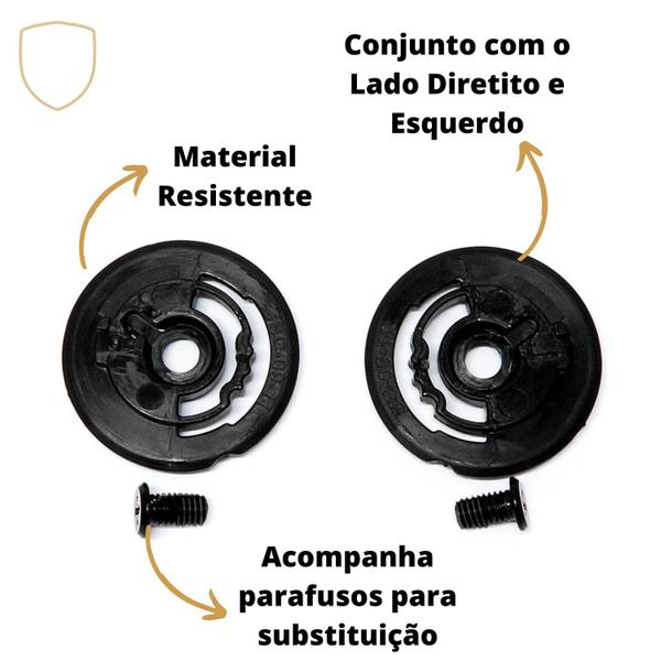 Imagem de Reparo Viseira Capacete Crossover X11 Original Todos os Modelos da Linha Crossover