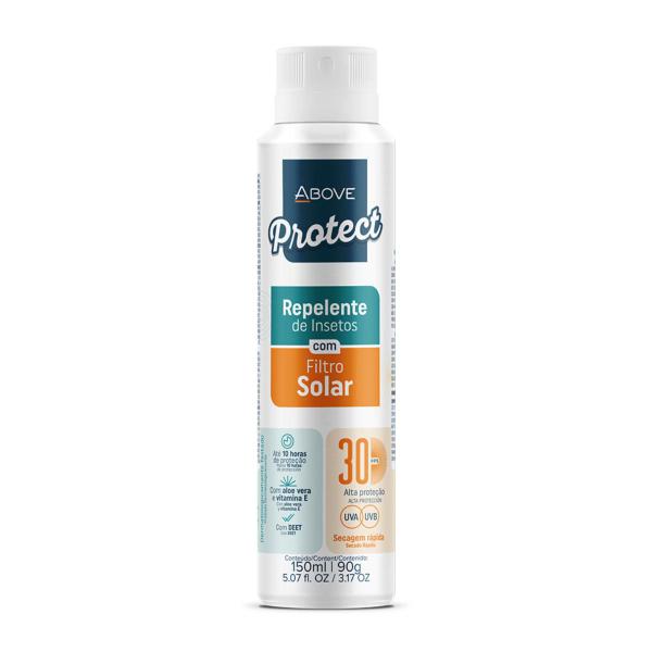 Imagem de Repelente Aerosol Spray Com Protetor Solar Fps30 150ml Above