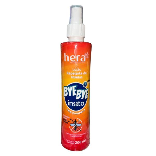 Imagem de Repelente Bye Bye Inseto Com Citronela Spray 200ml - Hera