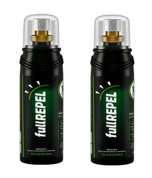 Imagem de Repelente Com Icaridina Spray FullRepel 100ml Kit 2un.