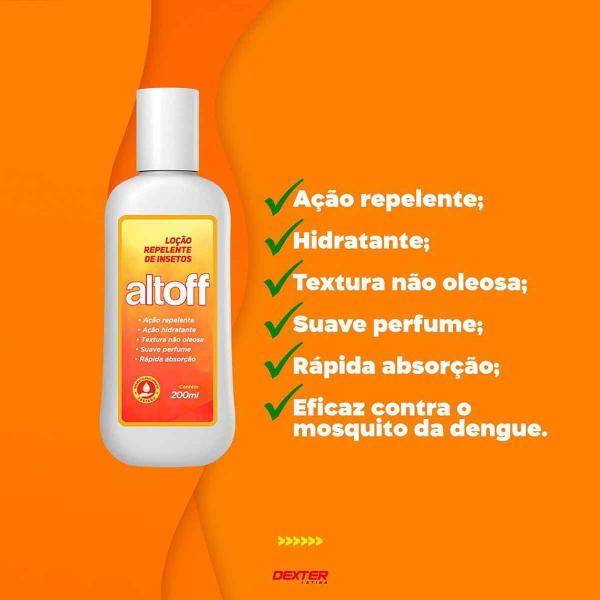 Imagem de Repelente De Insetos Altoff Loção 100ml Protege Dengue Zika