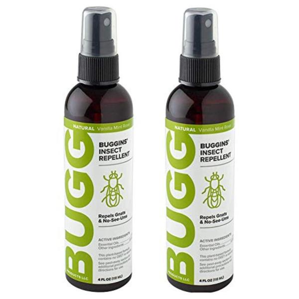 Imagem de Repelente de insetos Buggins Natural Vanilla Mint & Rose 120 mL (2x)