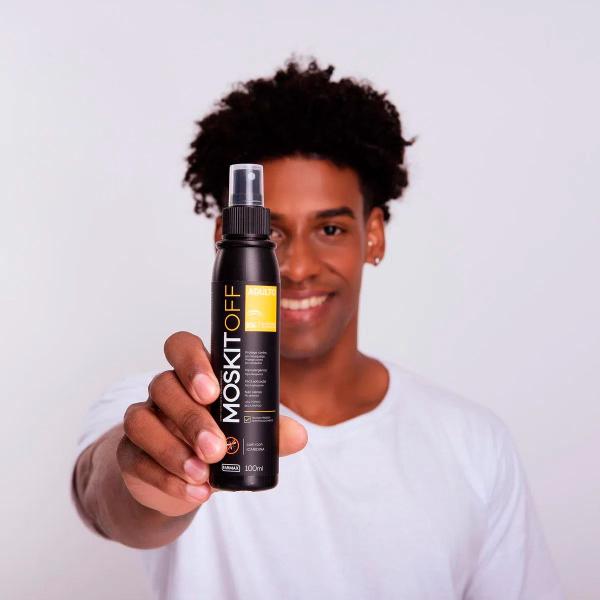 Repelente de Insetos Moskitoff com Icaridina Adulto 10h de Proteção Spray 100ml Farmax Imagem de Repelente de Insetos Moskitoff com Icaridina Adulto 10h de Proteção Spray 100ml Farmax