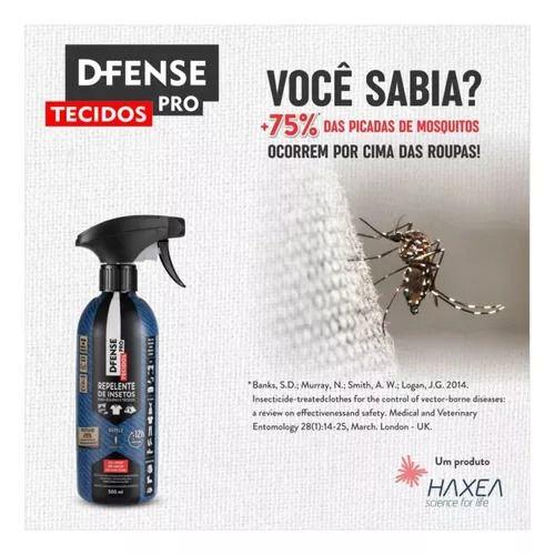 Imagem de Repelente De Insetos Para Roupas Tecidos Spray D-fense 500ml