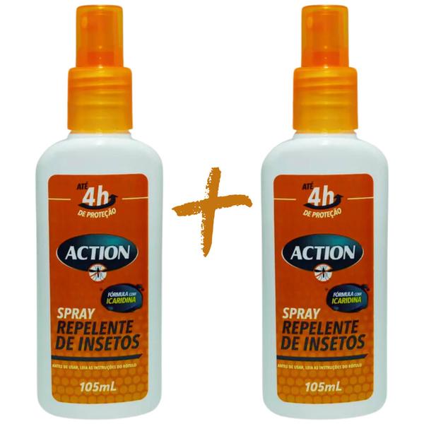 Repelente de Insetos Spray 105ml Com Icaridina 4h Action Contra Dengue Imagem de Repelente de Insetos Spray 105ml Com Icaridina 4h Action Contra Dengue