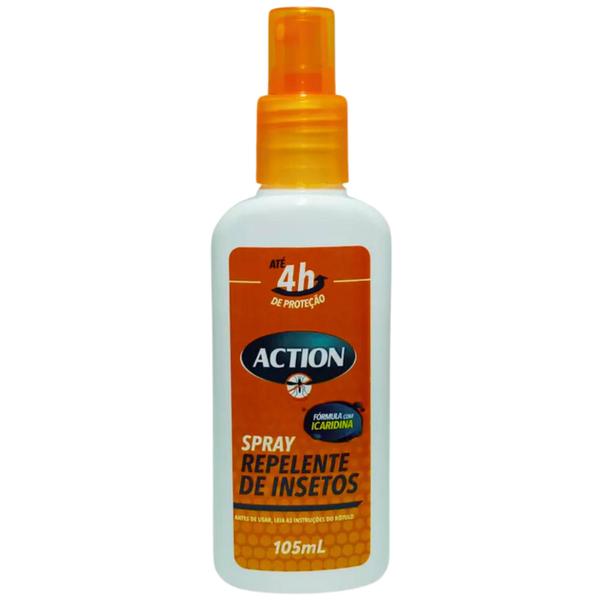 Repelente de Insetos Spray 105ml Com Icaridina 4h Action Contra Dengue Imagem de Repelente de Insetos Spray 105ml Com Icaridina 4h Action Contra Dengue