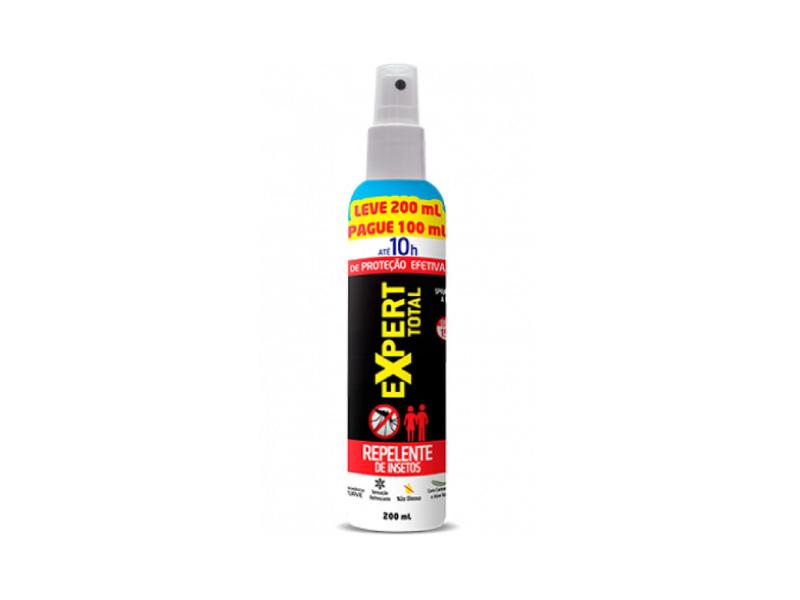 Imagem de Repelente De Insetos Spray Expert Total 10H 200Ml