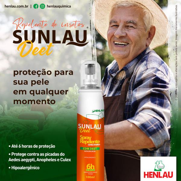 Imagem de Repelente de insetos Sunlau com Deet 15% em Spray e proteção de 6h com 100ml