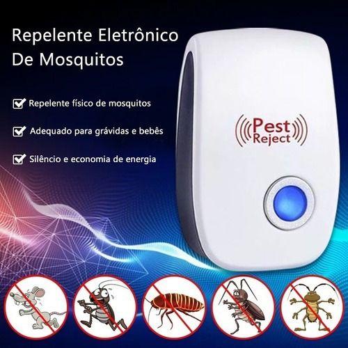 Imagem de Repelente Eletrônico Ultrassônico Pernilongo Mosquito Rato