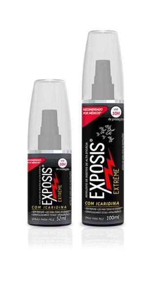 Imagem de Repelente Exposis Extreme Spray 10h De Proteção 52ml