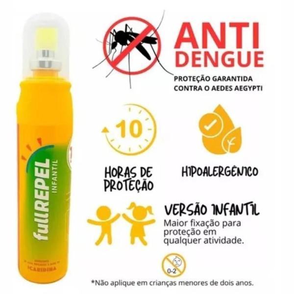 Imagem de Repelente Infantil Fullrepel 10h 100ml - Caixa 12UN 