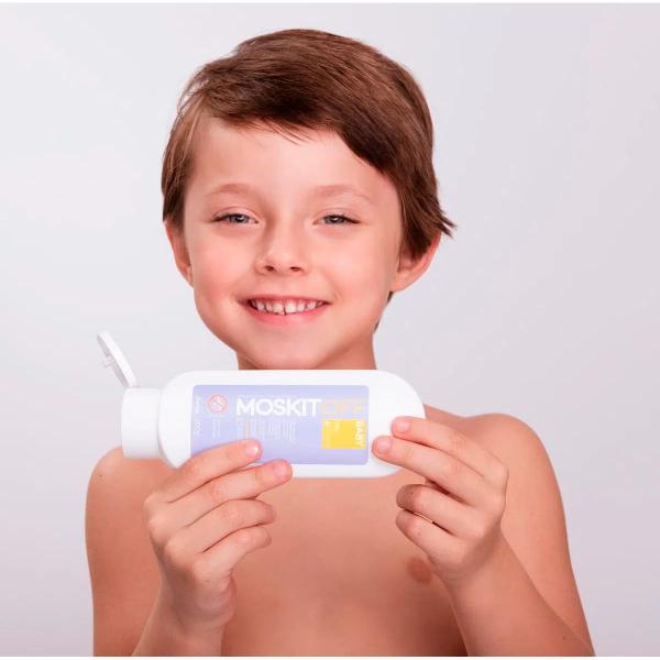 Imagem de Repelente Moskitoff Baby Com Icaridina Gel 100g Uso A Partir de 3 Meses